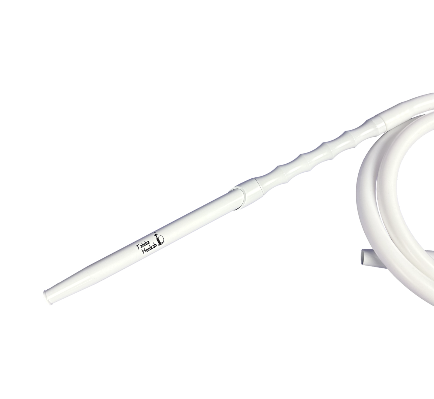 White Silicone Hookah Hose